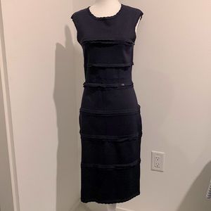 Navy Carolina Herrera Dress
